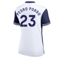 Camiseta Tottenham Hotspur Pedro Porro #23 Primera Equipación para mujer 2024-25 manga corta